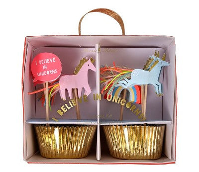 MERI MERI cupcake kit unicorns