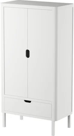 SEBRA Klesskap Double Door, Classic White