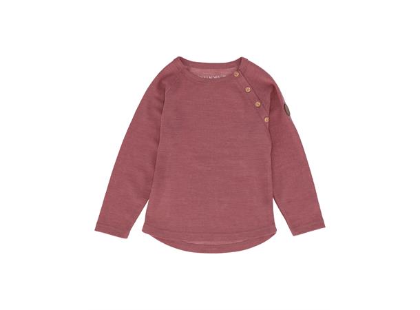 GULLKORN Villvette Ull Longsleeve Gammelrosa