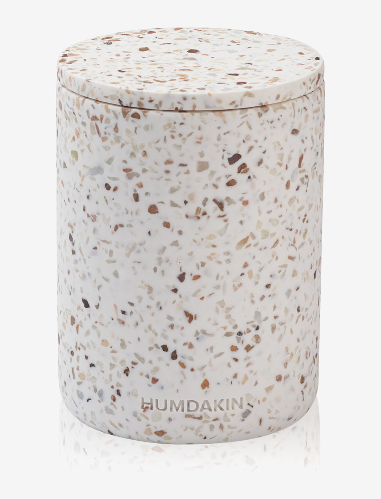 HUMDAKIN Lucca Terrazzo vase m/lokk